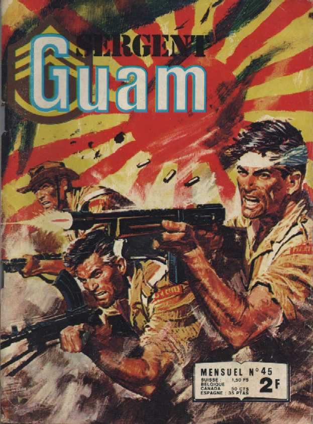 Scan de la Couverture Sergent Guam n 45